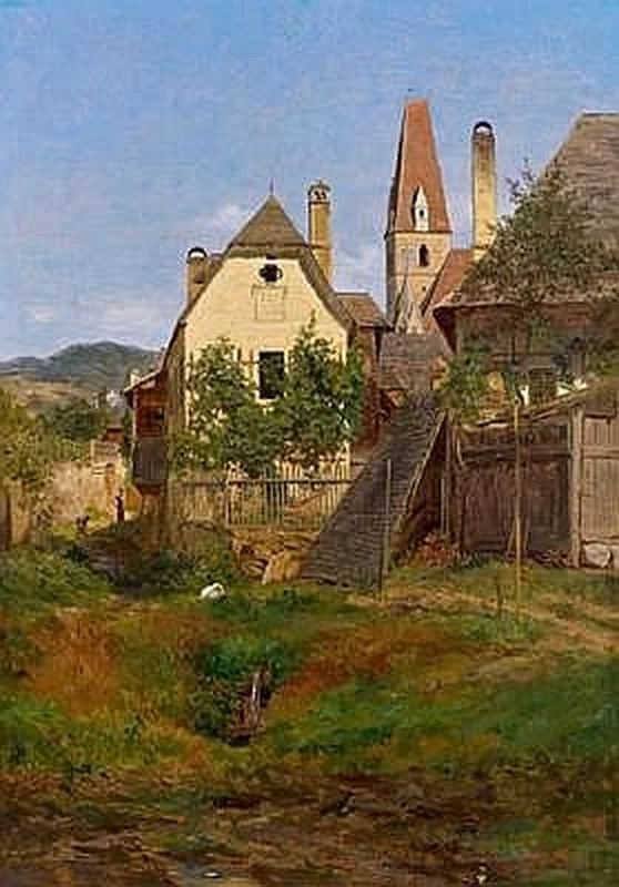 Vista da Altenburg tedesca